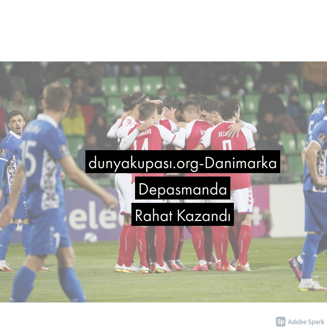Danimarka Depasmanda Rahat Kazandı